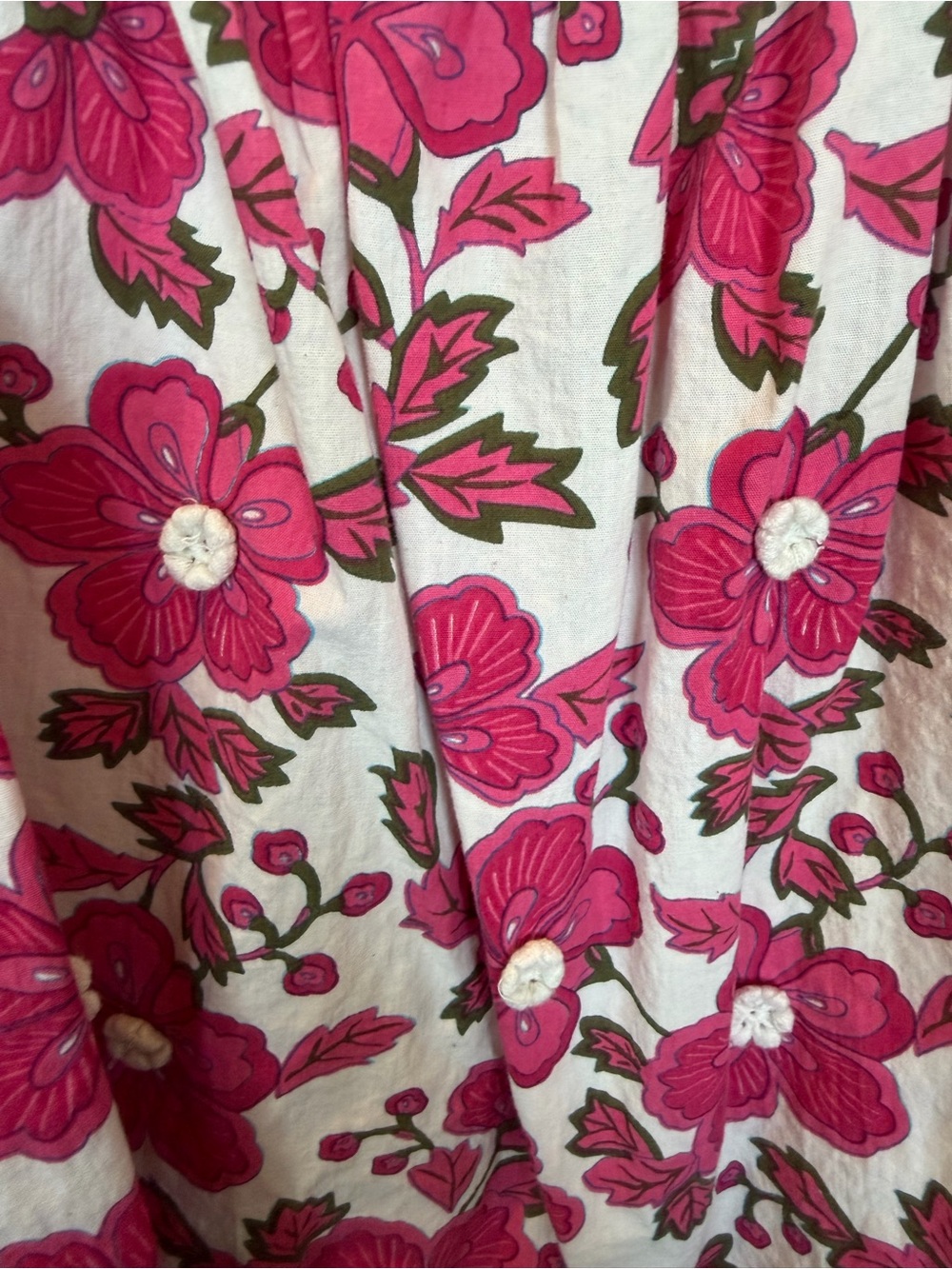 Jennifer & Grace - Pink Floral Feminine Ruffle Top - Picture 4 of 7